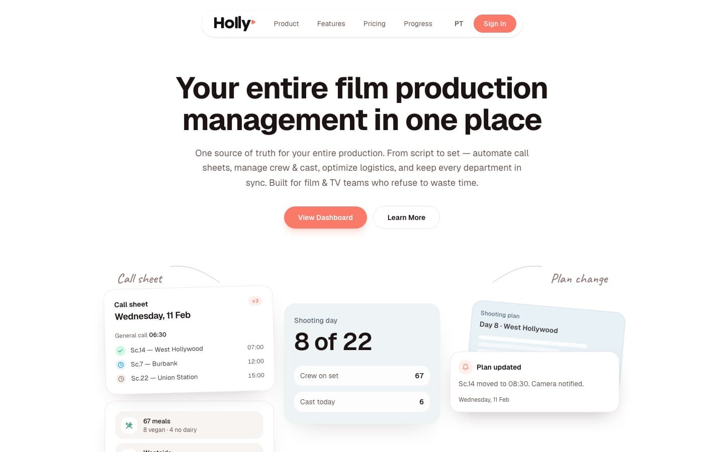 Screenshot: Holly