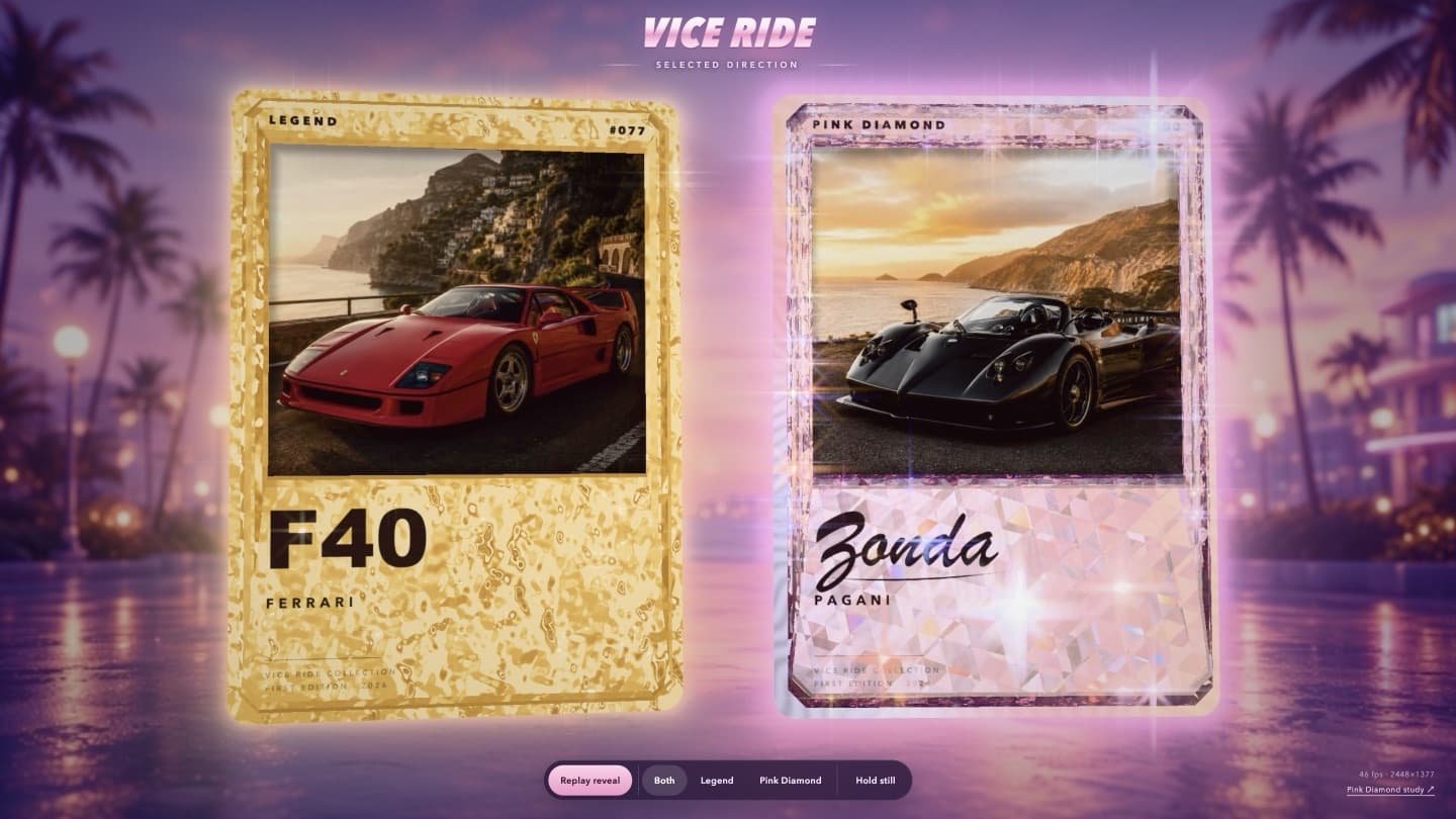 Screenshot: Vice Ride